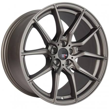 Option Lab Wheels - Option Lab Wheels Rim R716 18x8.5 ET40 5x108 73.1CB Noble Grey