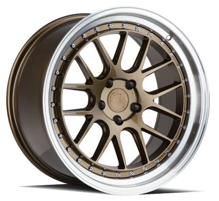 AodHan Wheels - AodHan Wheels Rim DS06 19x9.5 5x114.3 73.1CB ET15 Bronze w/Machined Lip