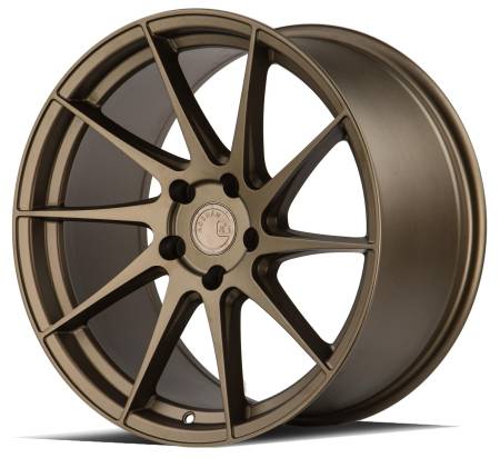 AodHan Wheels - AodHan Wheels Rim AH09 (Passenger Side) 18x9.5 5x112 73.1CB ET35 Matte Bronze