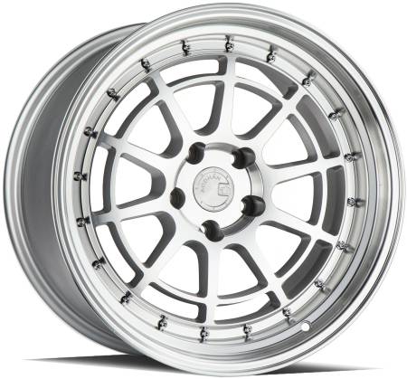 AodHan Wheels - AodHan Wheels Rim AH04 18x10.5 5x114.3 73.1CB ET25 Silver Machined Face And Lip