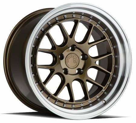 AodHan Wheels - AodHan Wheels Rim DS06 18x10.5 5x114.3 73.1CB ET22 Bronze w/Machined Lip