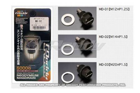 GReddy - GReddy Subaru MD-03 Magnetic Drain Plug