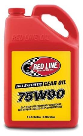 Red Line Synthetic Oil - Red Line Oil 75W90 Gear Oil Synthetic GL-5 Differential Gear Oil 1 Gallon