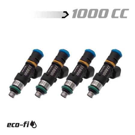 BLOX Racing - BLOX Racing Eco-Fi Street Injectors 1000cc/min Honda K Series (Set of 4)