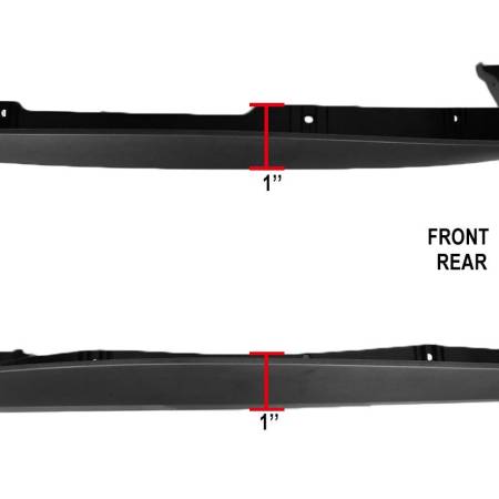 Spec'D Tuning Products - Spec-D 2009-2018 Dodge RAM 1500 / 2019-2021 RAM Classic Fleetside Smooth Factory OE Style Fender Flares