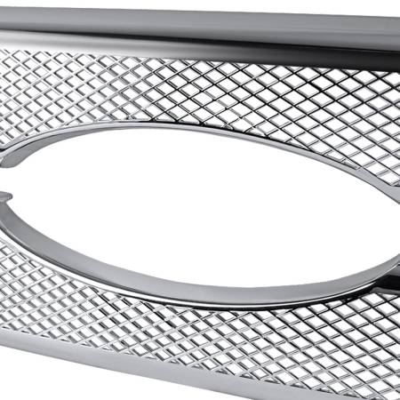 Spec'D Tuning Products - Spec-D 2011-2016 Ford F-250/F-350/F-450/F-550 SuperDuty Platinum Style Chrome ABS Grille Overlay