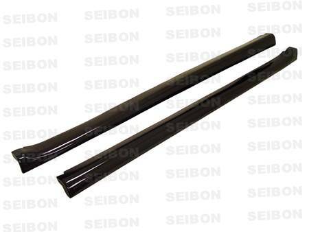 Seibon Carbon - Seibon MG-style carbon fiber side skirts for 1992-1995 Honda Civic HB