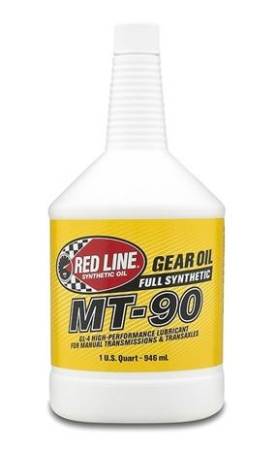 Red Line Synthetic Oil - Red Line Oil MT-90 75W90 Manual Transmission Gear Oil GL-4 1 Quart