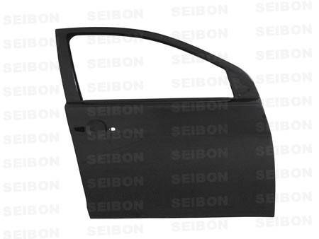 Seibon Carbon - Seibon Carbon fiber doors for 2008-2012 Mitsubishi Lancer EVO X (FRONT) *OFF ROAD USE ONLY! (pair)