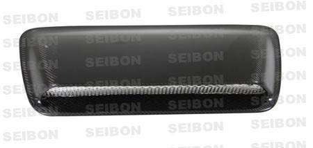 Seibon Carbon - Seibon OEM-style carbon fiber hood scoop for 2006-2007 Subaru Impreza/WRX/Sti