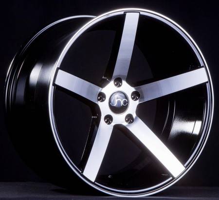 JNC Wheels - JNC Wheels Rim JNC026 Black Machined Face 19x8.5 5x112 ET40 66.66CB