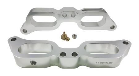 Torque Solution - Torque Solution Billet TGV Delete Kit w/ 90 Degree Barb 2015+ Subaru WRX