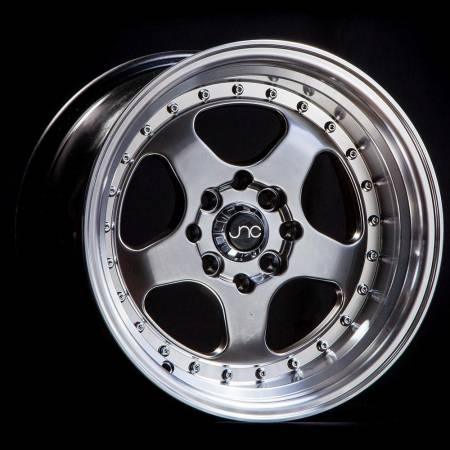 JNC Wheels - JNC Wheels Rim JNC010 Gunmetal Machined Lip 18X10 5X120 ET30