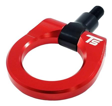 Torque Solution - Torque Solution Billet Tow Hook Ring - Red