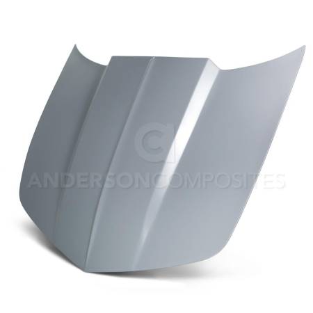 Anderson Composites - Anderson Composites 2010-2013 Chevrolet Camaro Type-RA Style Hood Fiberglass