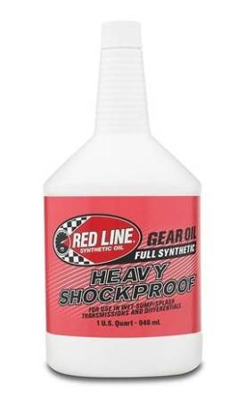 Red Line Synthetic Oil - Red Line Oil Gear Oil Synthetic Heavy Shockproof 1 Quart