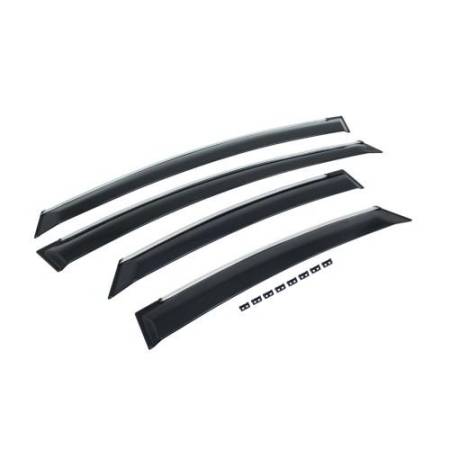 Manzo Headers, Exhausts, and More - Manzo Toyota Prius 2012-2015 Polycarbonate Window Visors