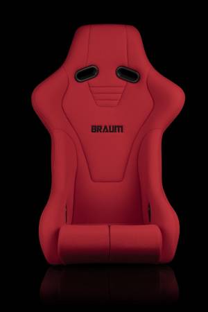 BRAUM RACING SEATS & MORE - BRAUM Racing Falcon-R Composite FRP Bucket Seat - Red - Each