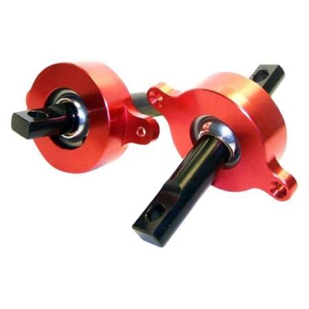 BLOX Racing - BLOX Racing Rear Trailing Arm Bushing Kit Red  - 88-00 Honda Civic / 90-01 Acura Integra