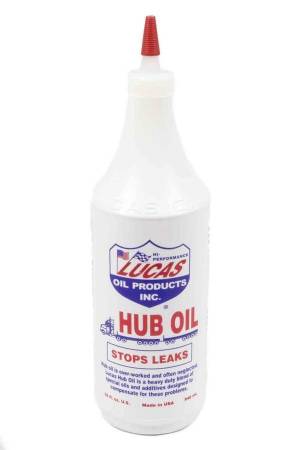 Lucas Oil - Lucas Hub Oil - Stop-Leak - Steering Axles / Trailer Hubs - 1 qt - Each