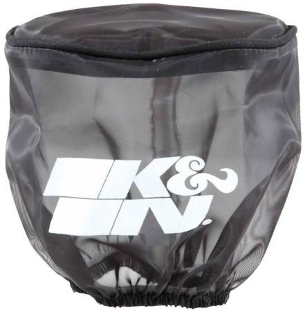 K&N - K&N Black DryCharger Round Straight Air Filter Wrap 4.5in ID x 4in H