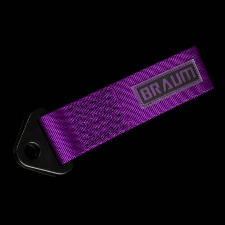 BRAUM RACING SEATS & MORE - BRAUM Racing Purple Tow Strap Kit - Each