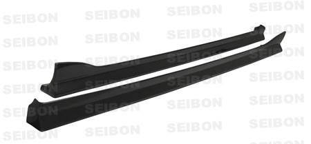 Seibon Carbon - Seibon AE-style carbon fiber side skirts for 2004-2008 Mazda RX8