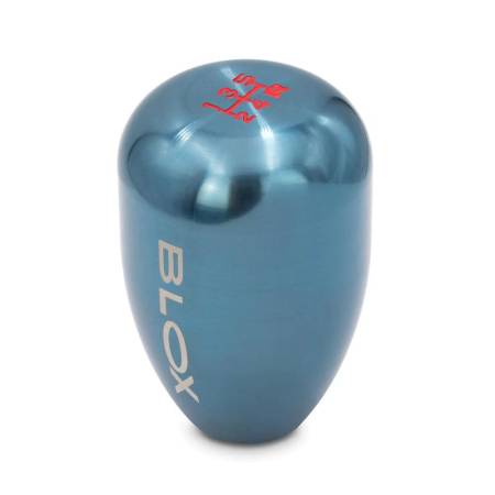 BLOX Racing - BLOX Racing 5-Speed Billet Shift Knob - Torch Blue 10x1.5mm