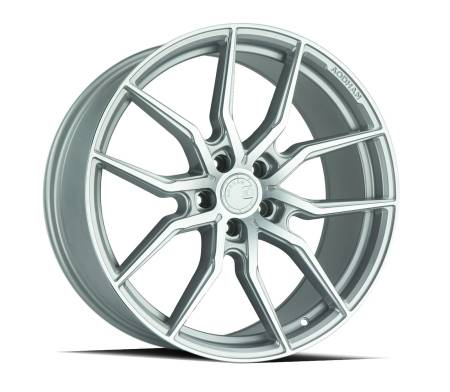 AodHan Wheels - AodHan Wheels Rim AFF1 20x9 5x120 72.6CB ET30 Gloss Silver Machined Face