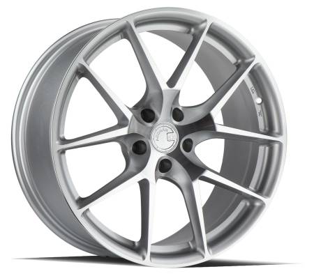 AodHan Wheels - AodHan Wheels Rim AFF7 19x8.5 5x120 72.6CB ET35 Gloss Silver Machined Face