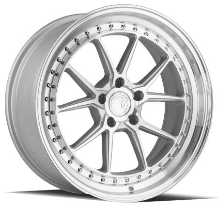 AodHan Wheels - AodHan Wheels Rim DS08 19X8.5 5X120 72.6CB ET35 Silver w/Machined Face