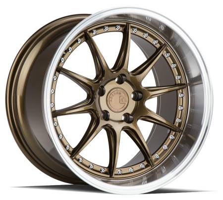 AodHan Wheels - AodHan Wheels Rim DS07 19x11 5x114.3 73.1CB ET22 Bronze w/Machined Lip