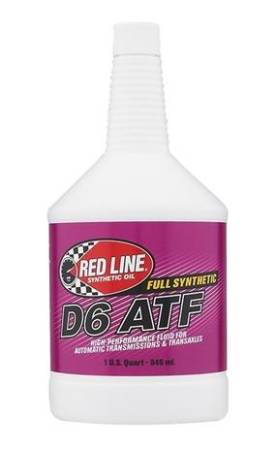 Red Line Synthetic Oil - Red Line Oil Transmission Oil D6 ATF Synthetic 1 Quart