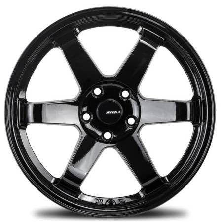 Avid.1 Wheels - Avid.1 Wheels Rim AV-06 18x9.5 5x114.3 ET38 73.1CB Gloss Black