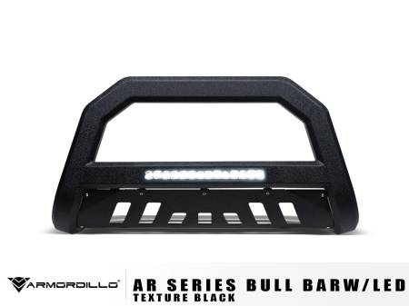 Armordillo - Armordillo 2008-2012 Mazda Tribute AR Bull Bar w/LED - Texture Black