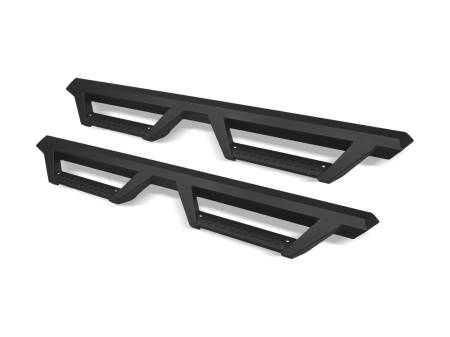 Armordillo - Armordillo 2015-2018 Ford F150 Supercab AR Drop Step Matte Black Side Step Bars - Drop Step