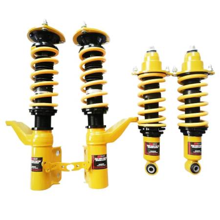 BLOX Racing - BLOX Racing 02-05 Rsx/01-05 Civic- Non-Adjustable Damping Street Series II Coilovers