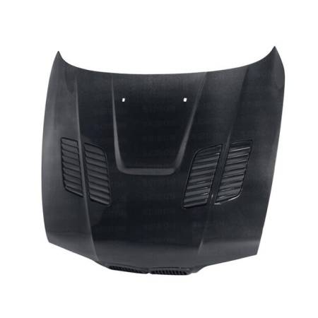 Seibon Carbon - Seibon GTR-Style Carbon Fiber Hood for 1997-2003 BMW E39