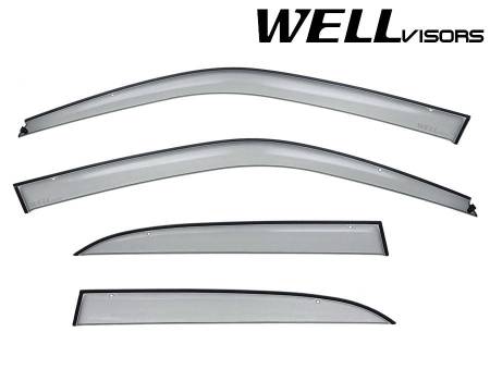 WellVisors - WellVisors Side Window Deflectors Toyota Camry 92-96 Premium Series