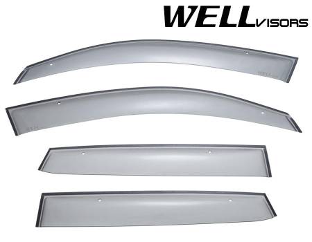 WellVisors - WellVisors Side Window Deflectors Audi Q5 09-17 Premium Series