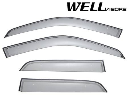 WellVisors - WellVisors Side Window Deflectors Honda CRV 02-06 Premium Series