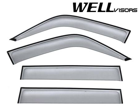 WellVisors - WellVisors Side Window Deflectors Toyota RAV4 96-00 Premium Series