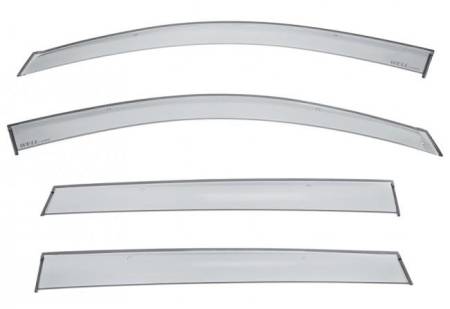 WellVisors - WellVisors Side Window Deflectors Chevrolet Traverse 09-17 Premium Series