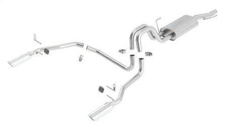 Borla - Borla 05-08 Ford F-150 66in/78in Bed 4dr SS Catback Exhaust