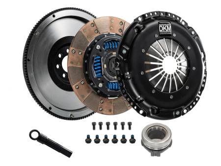 DKM Clutch - DKM Clutch 01-06 Mini Cooper/S R53 Performance Ceramic MC Clutch w/ Flywheel (300 ft/lbs Torque)