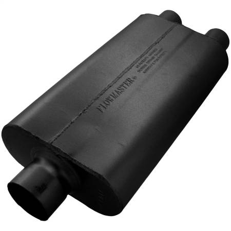 Flowmaster - Flowmaster Universal 50 Delta Flow Muffler - 3.00 Ctr In / 2.25 Dual Out