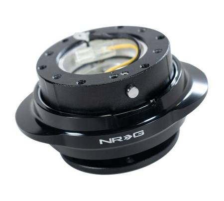 NRG Innovations - NRG Innovations Quick Release Gen 2.2 - Black Body / Shiny Black Oval Ring