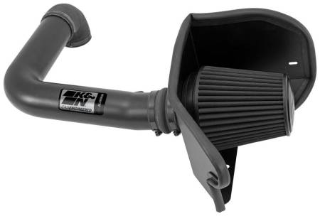 K&N - K&N 04-08 Ford F150 V8-5.4L/04-07 Ford Lobo 5.4L V8 Blackhawk Perf Intake Kit