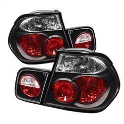 Spyder Auto - Spyder BMW E46 3-Series 99-01 4Dr Euro Style Tail Lights- Black ALT-YD-BE4699-4D-BK