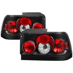 Spyder Auto - Spyder Toyota Corolla 93-97 Euro Style Tail Lights Black ALT-YD-TC93-BK